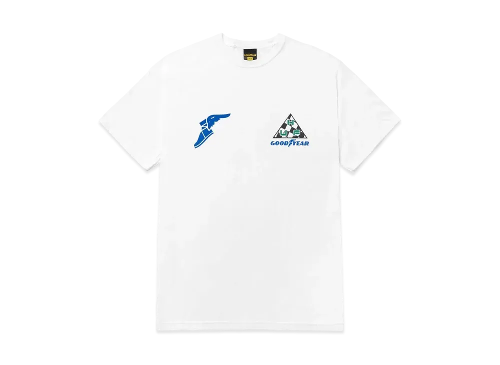 HUF x GOODYEAR Grand Prix TT Tee "White"