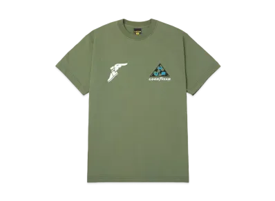 HUF x GOODYEAR Grand Prix TT Tee "Olive"
