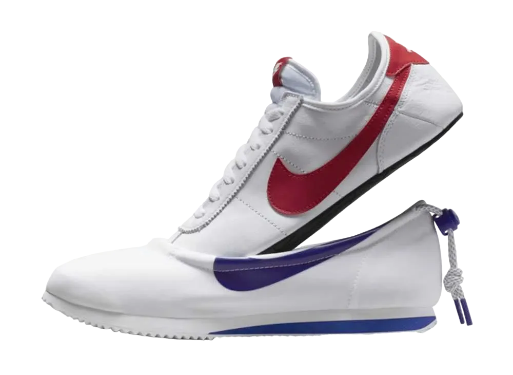 CLOT × Nike Cortez "White and Game Royal"