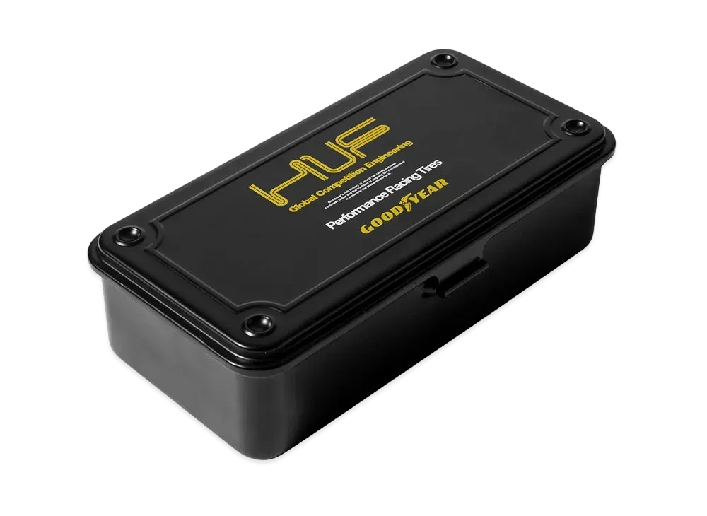 HUF x GOODYEAR Pit Crew Stash Box "Black"