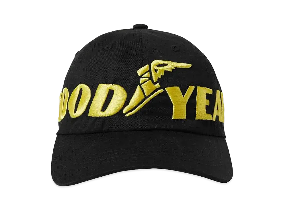 HUF x GOODYEAR Pit Crew 6-Panel Hat "Black"