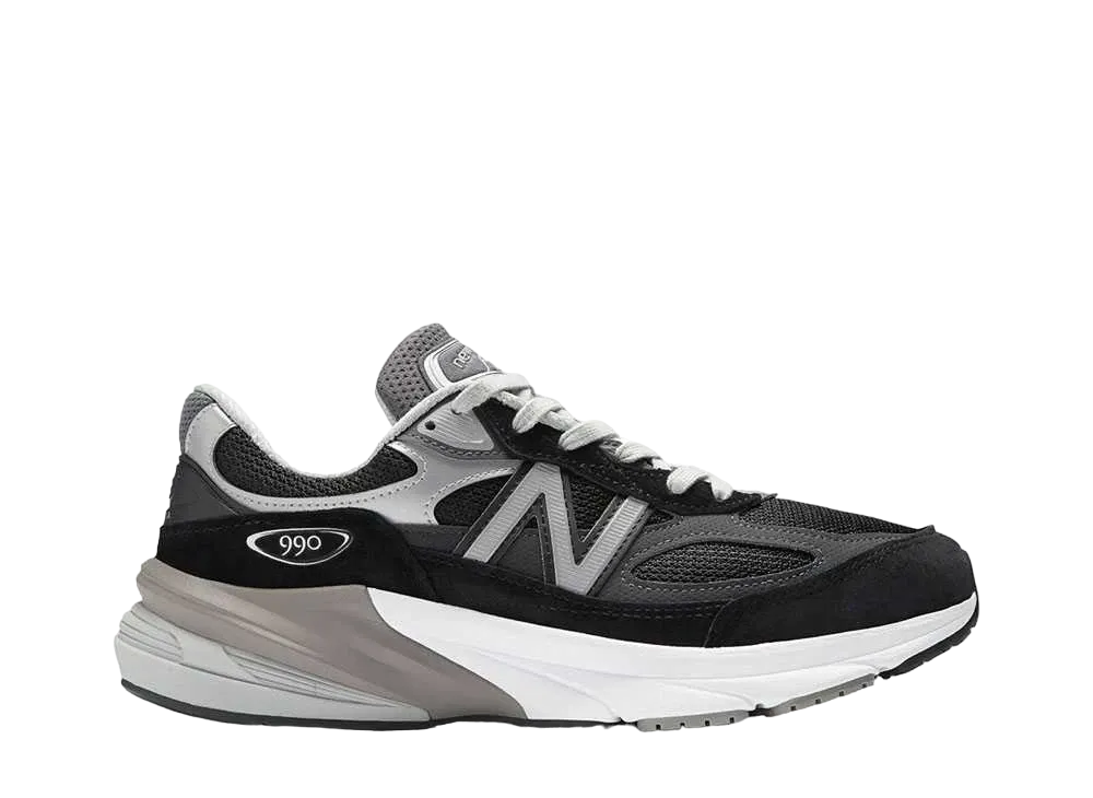 New Balance Women's 990V6 "Black" (Heel NB Logo)