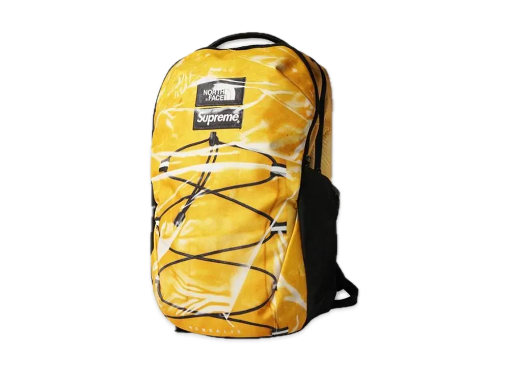 Supreme x The North Face Trompe Loeil Printed Borealis Backpack "Yellow"