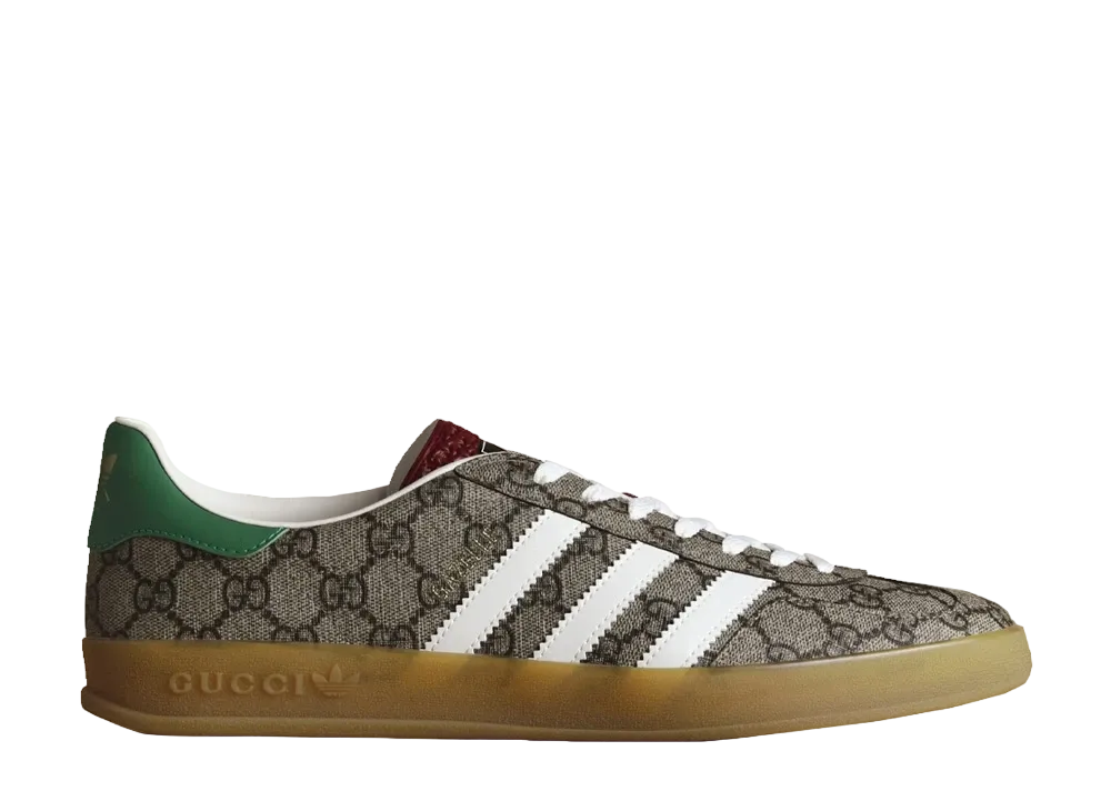 GUCCI × adidas Gazelle "Beige Tone/Core White"