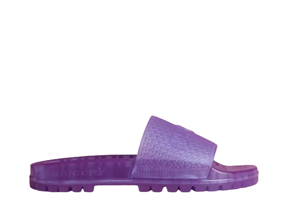 GUCCI × adidas Women's Adilette "Purple"