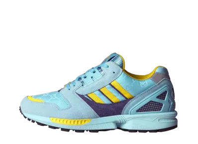 GUCCI × adidas Women's ZX8000 "Clear Aqua"