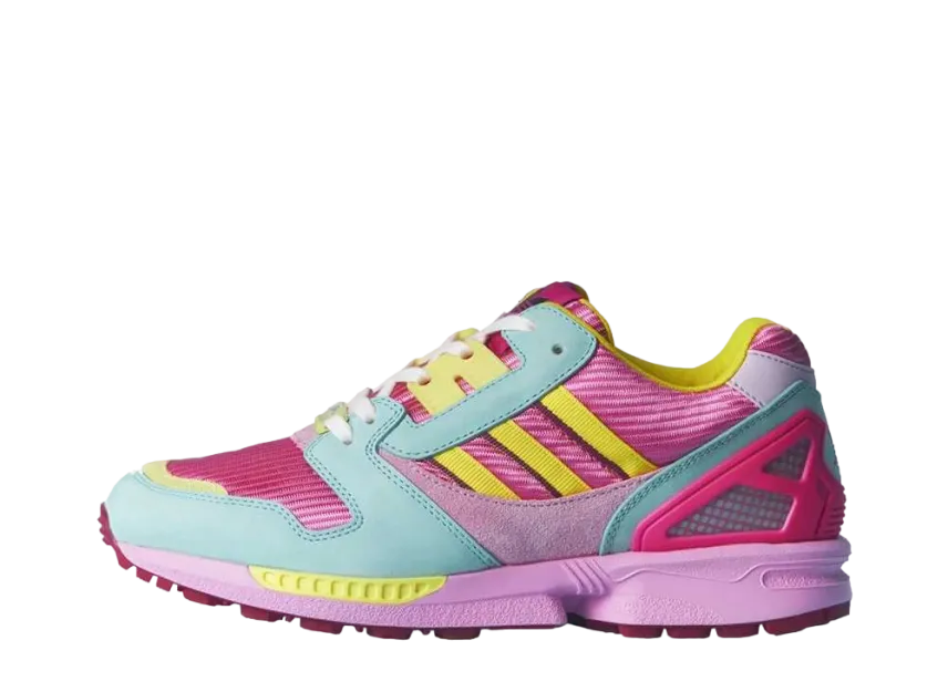グッチ × アディダス ウィメンズ ZX8000 "ピンク ストレータ"