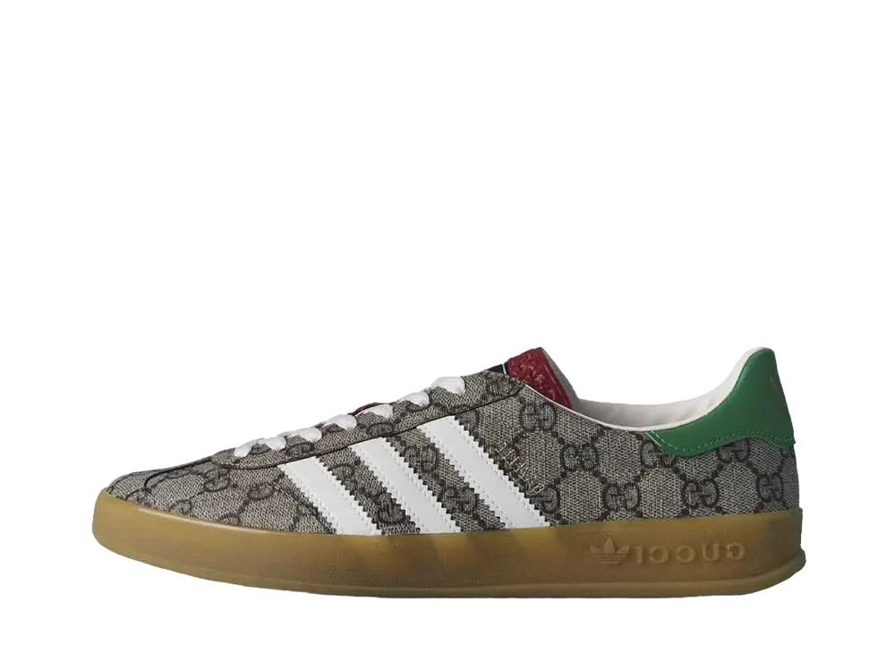 GUCCI × adidas Women's Gazelle "Beige Tone/Core White"