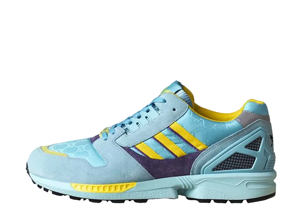 GUCCI × adidas ZX8000 "Clear Aqua"