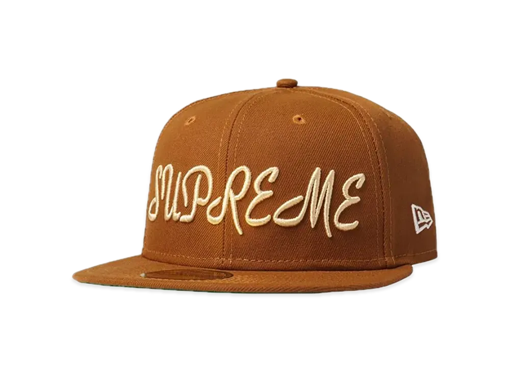 Supreme Script New Era "Light Brown"