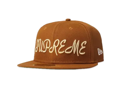 Supreme Script New Era "Light Brown"