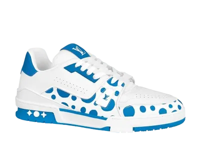 Yayoi Kusama × Louis Vuitton Trainer Line Sneaker Infinity Dots "Marine"