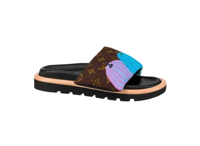Louis Vuitton x Yayoi Kusama Pool Pillow Flat Comfort Mule Pumpkin