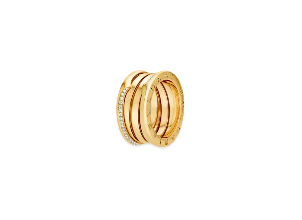 BVLGARI B.Zero1 Ring Diamond 18K "Yellow Gold"