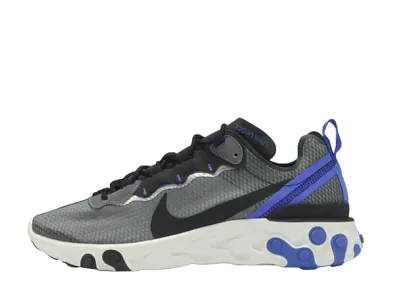 Nike React Element 55 SE "Black/Racer Blue"
