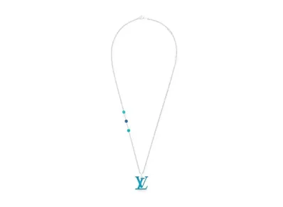Louis Vuitton x Yayoi Kusama LV Pumpkin Pendant "Blue"