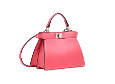 FENDI Peekaboo I See U Petite Padded Nappa Leather Bag "Pink"