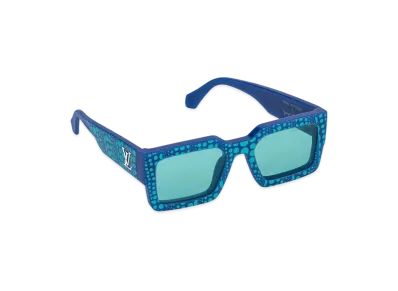 Louis Vuitton x Yayoi Kusama LV Clash Pumpkin Sunglasses "Blue"