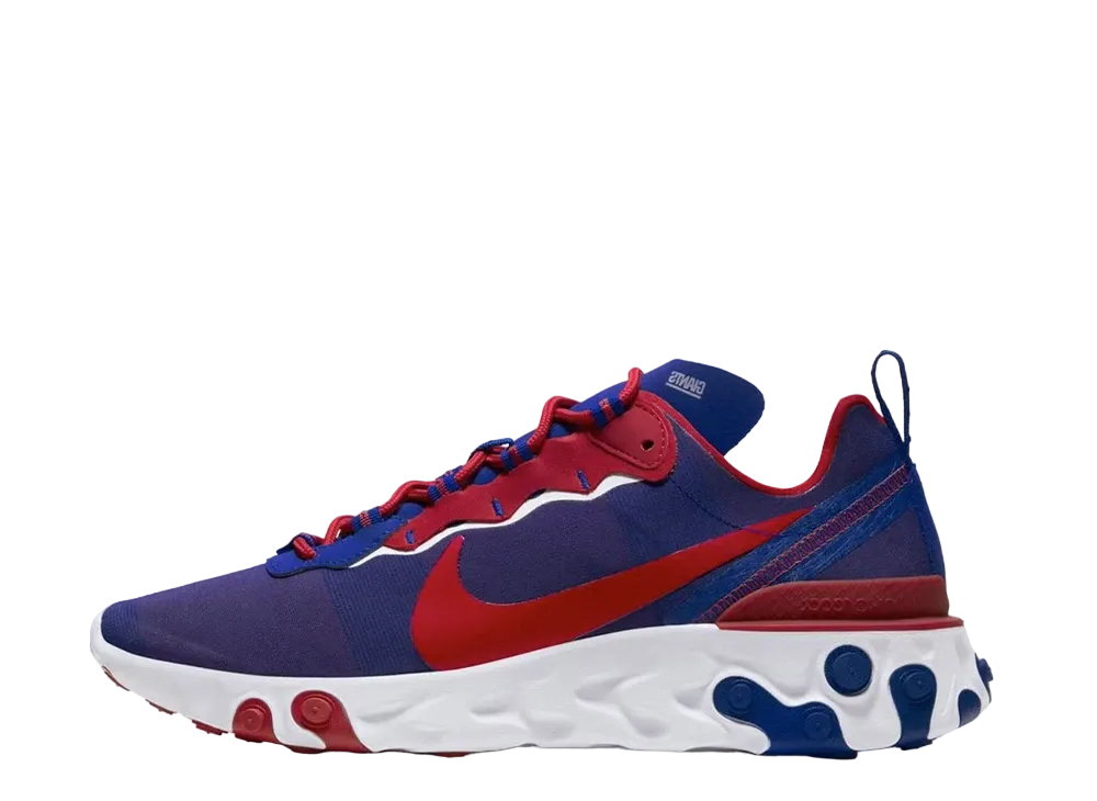 NFL × ナイキ リアクト エレメント 55 "ニュー ヨーク ジャイアンツ"