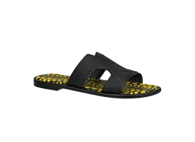 Louis Vuitton x Yayoi Kusama LV Oasis Mule Pumpkin "Noir"