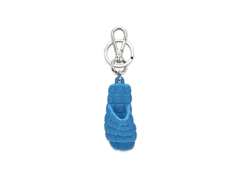 FENDI Key Case Rubber "Light Blue"
