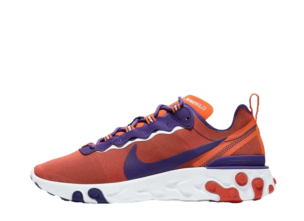 ナイキ リアクト エレメント 55 "クレムソン"