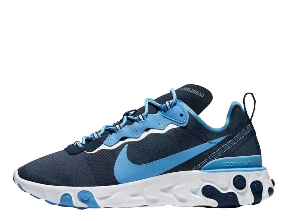 Nike React Element 55 UNC "College Navy"