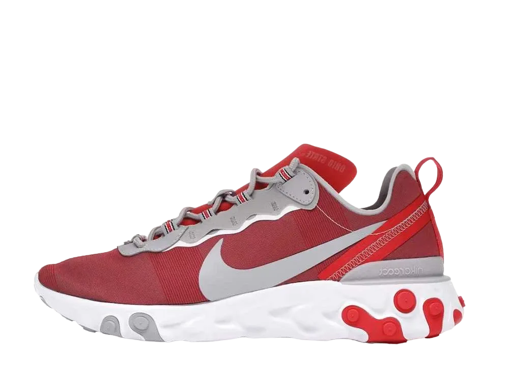 ナイキ リアクト エレメント 55 OSU "ユニバーシティ レッド"