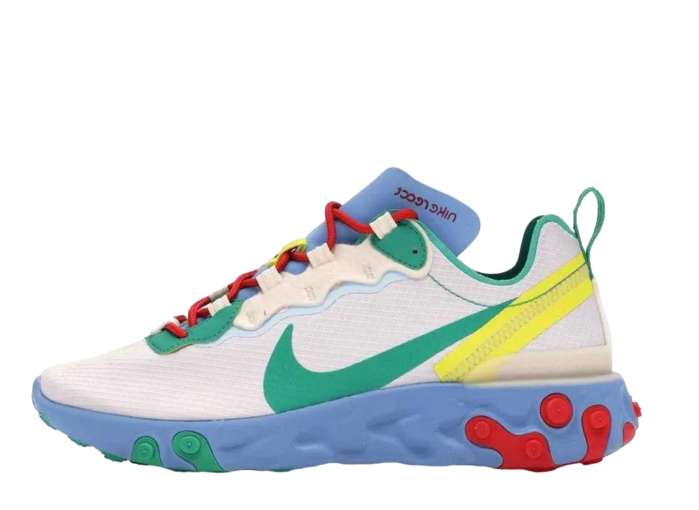 ナイキ リアクト エレメント 55 "グアバ アイス/バスト グレイ/ルシッド グリーン"