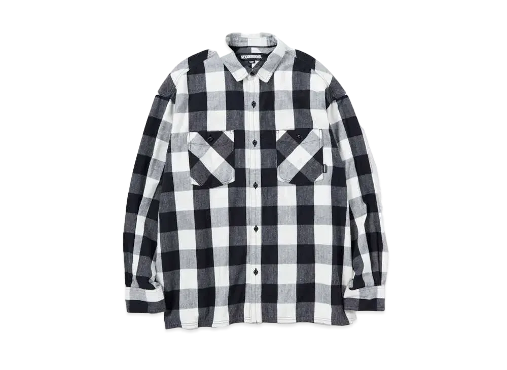 NEIGHBORHOOD Buffalo Check Shirt LS "White"