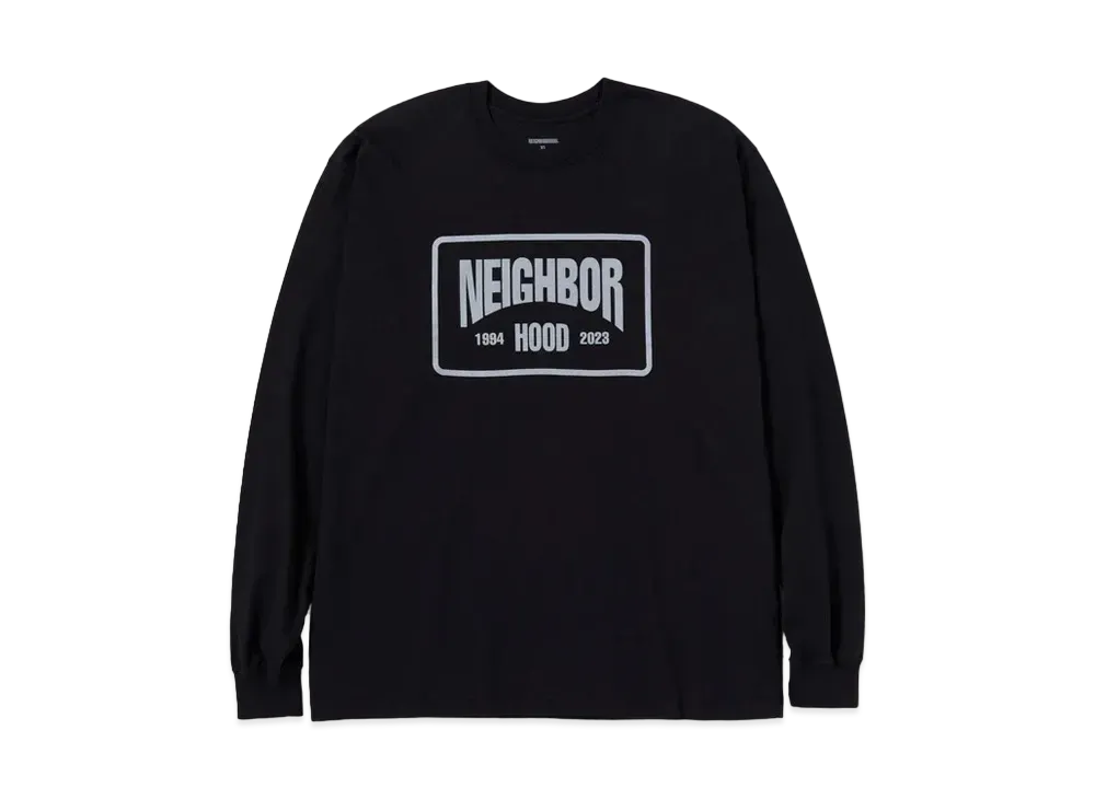 NEIGHBORHOOD NH . Tee LS-5 "Black"