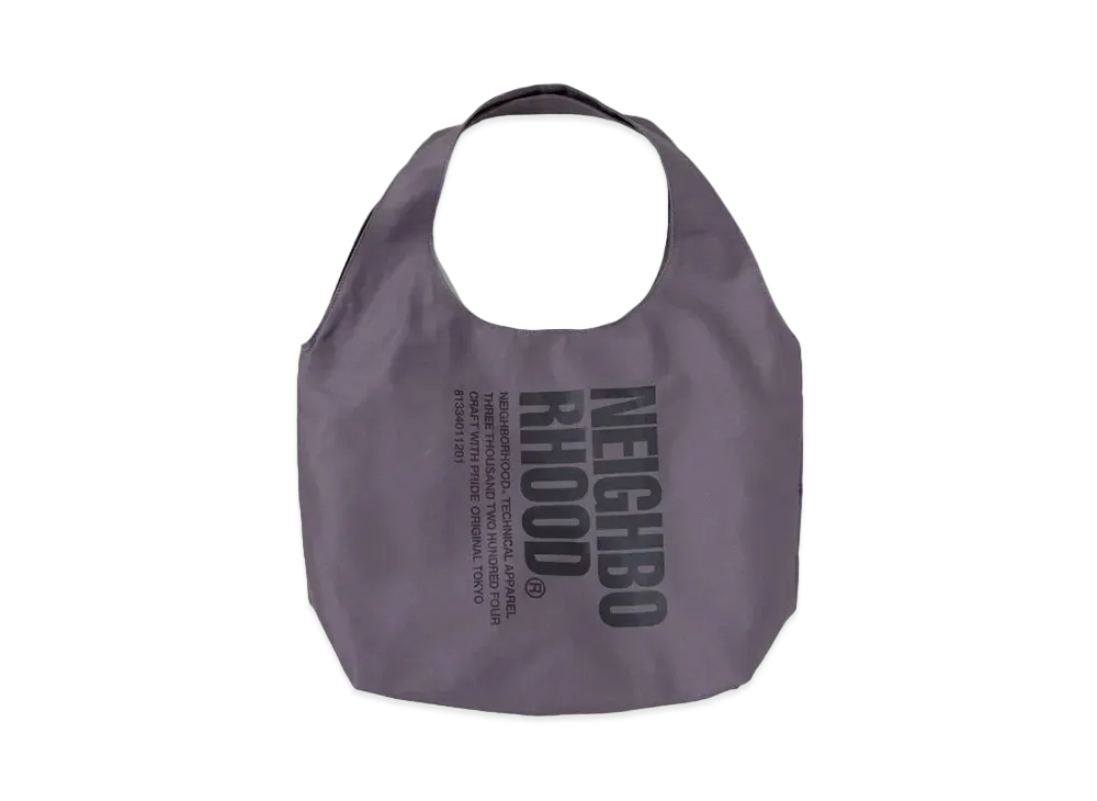 NEIGHBORHOOD ID Tote Bag-M "Gray"
