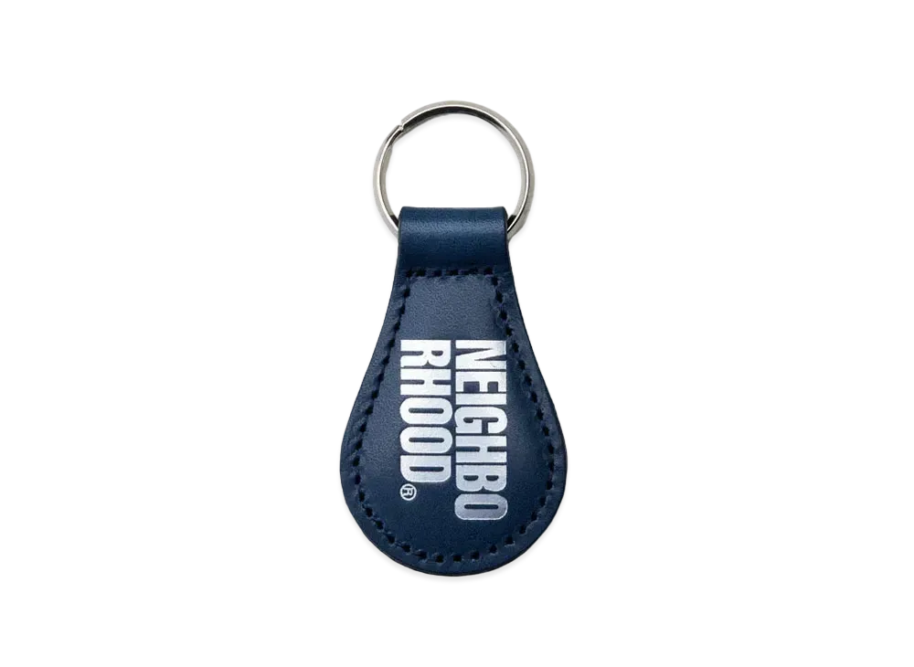 NEIGHBORHOOD Leather Keyholder "Navy"