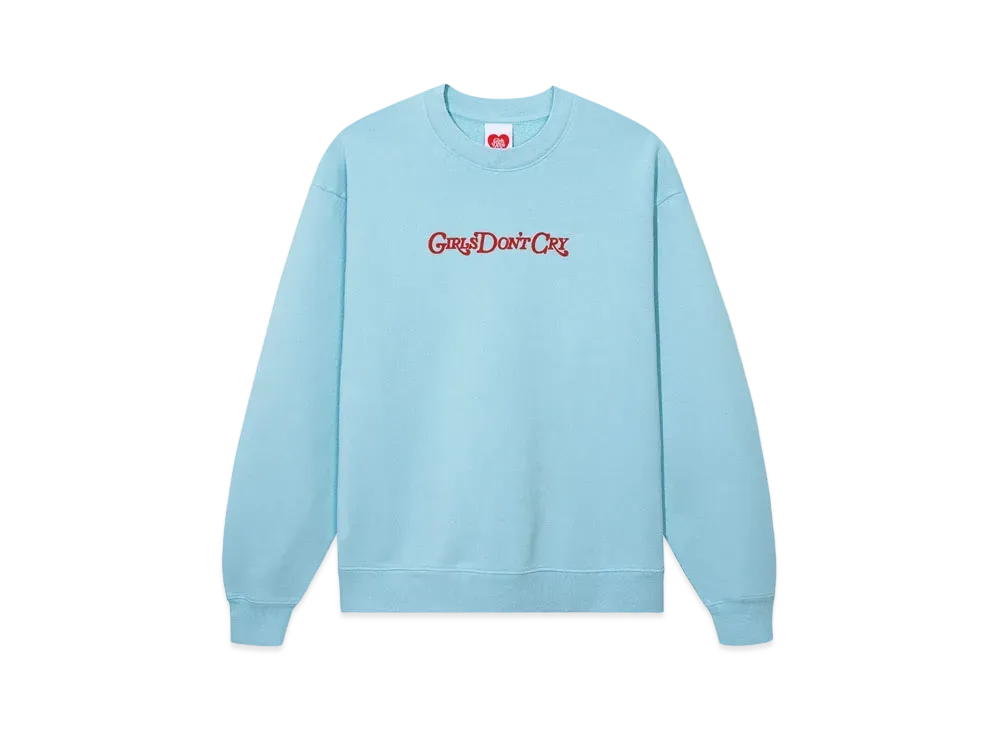 Girls Don't Cry Angel Crewneck "Baby Blue" / VERDY
