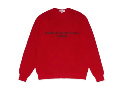 Supreme / Comme des Garçons SHIRT® Sweater "Red"
