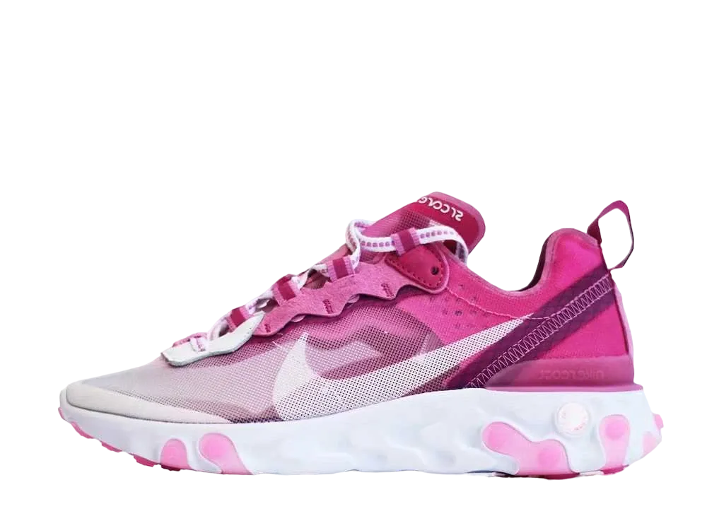 スニーカールーム × ナイキ リアクト エレメント 87 ブレスト キャンサー アウェアネス "ホワイト/ピンク"