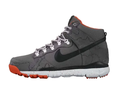 Poler × Nike SB Dunk High R/R "Dark Grey"