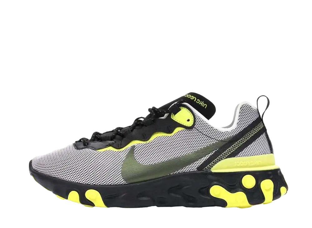 ナイキ リアクト エレメント 55 "ダイナミック イエロー"