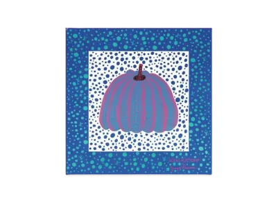 Louis Vuitton x Yayoi Kusama Pumpkin Square 90 "Blue"