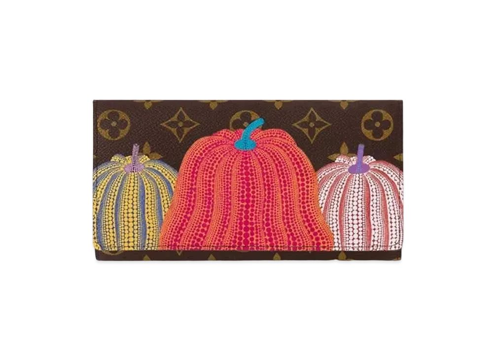 Louis Vuitton x Yayoi Kusama Sarah Wallet Monogram Pumpkin