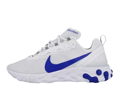 Nike React Element 55 "White/Game Royal"