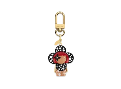Louis Vuitton x Yayoi Kusama Vivienne Key Ring Infinity Dots "Noir"