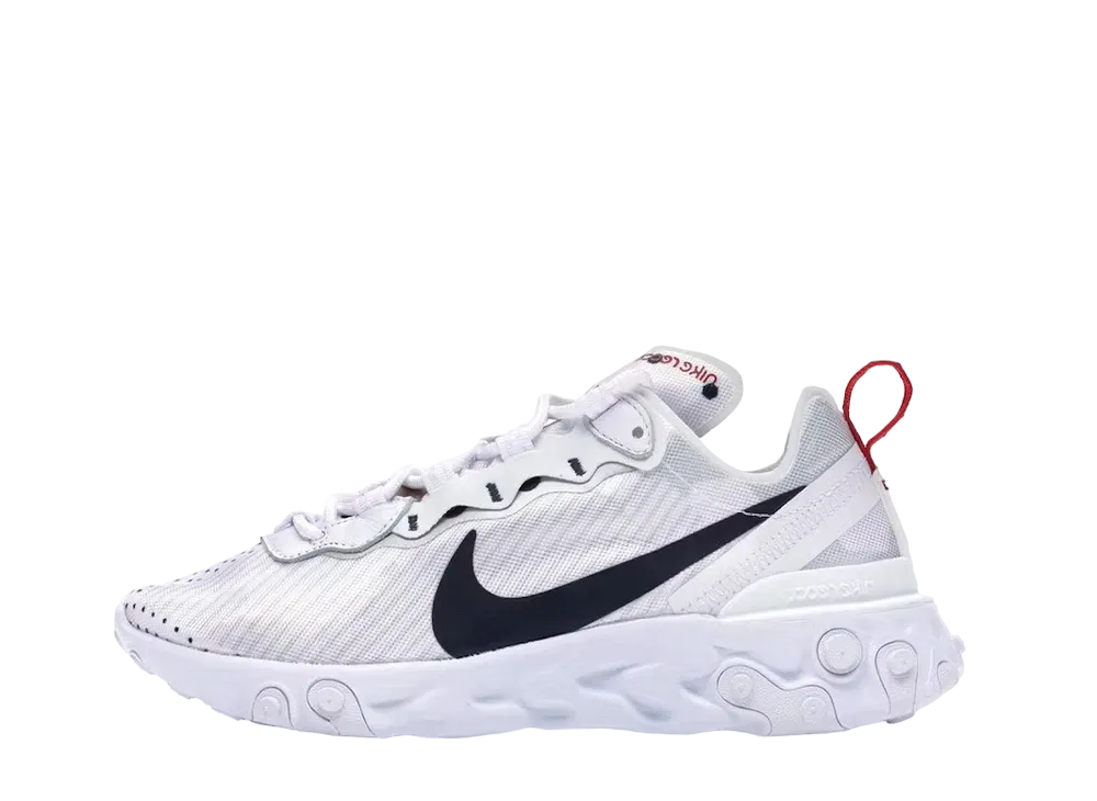 ナイキ ウィメンズ リアクト エレメント 55 ユナイト トータル "ホワイト"