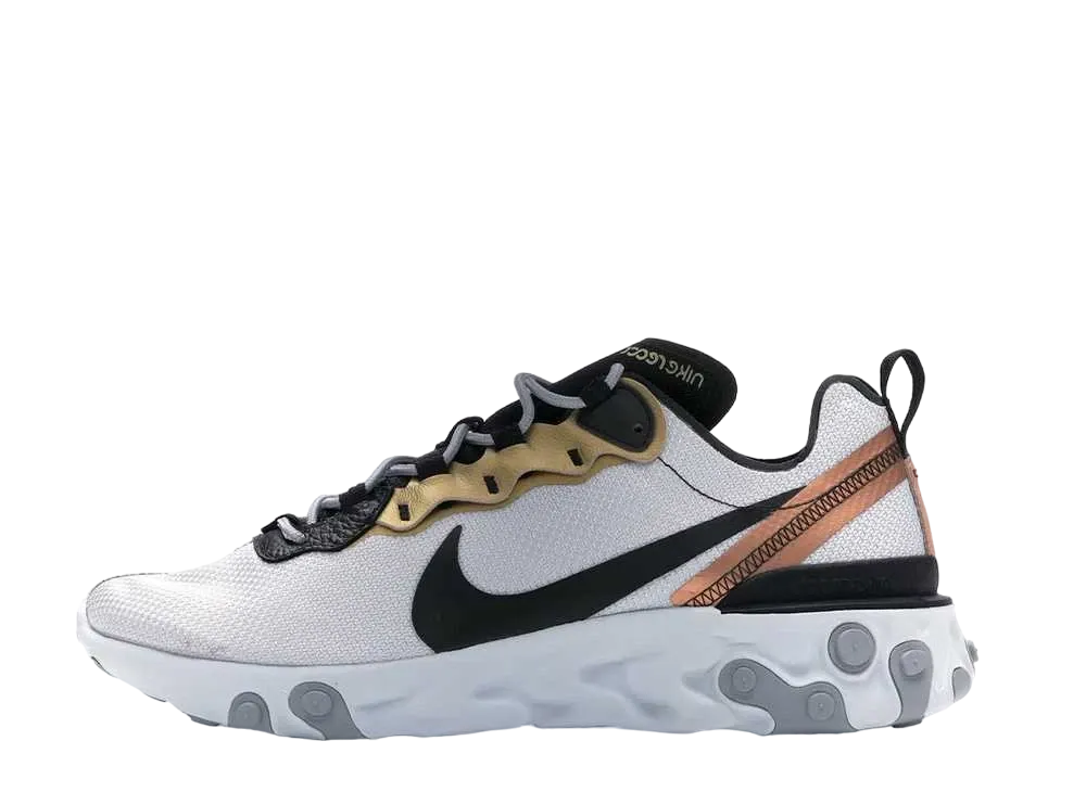 ナイキ リアクト エレメント 55 "ゴールド レンジャー"