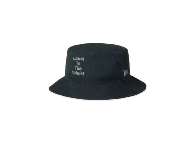 NEW ERA x TAKAHIROMIYASHITATheSoloist. Reflective Logo Bucket-01 "Black"