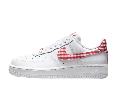 Nike Women's Air Force 1 Low "Red Gingham"