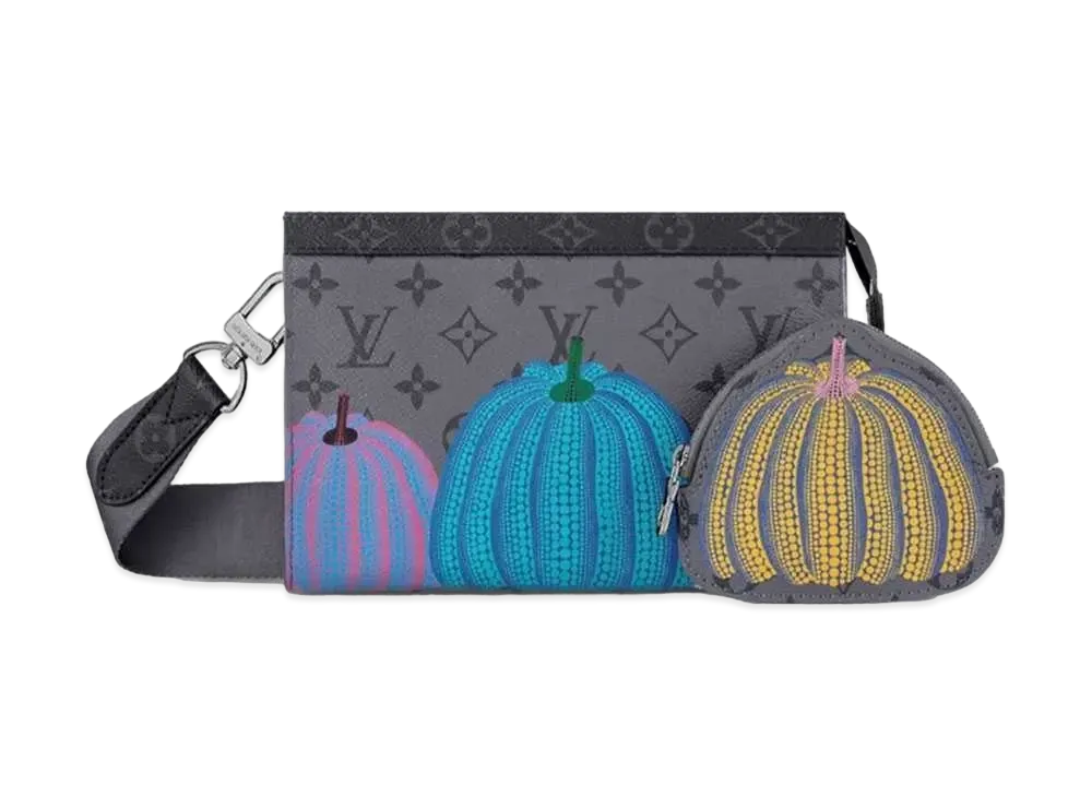 ルイヴィトン x 草間彌生 ガストン・ウエアラブル ウォレット