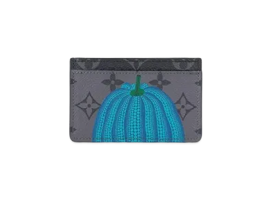 Louis Vuitton x Yayoi Kusama Porte Carte Simple Monogram Eclipse Reverse Pumpkin