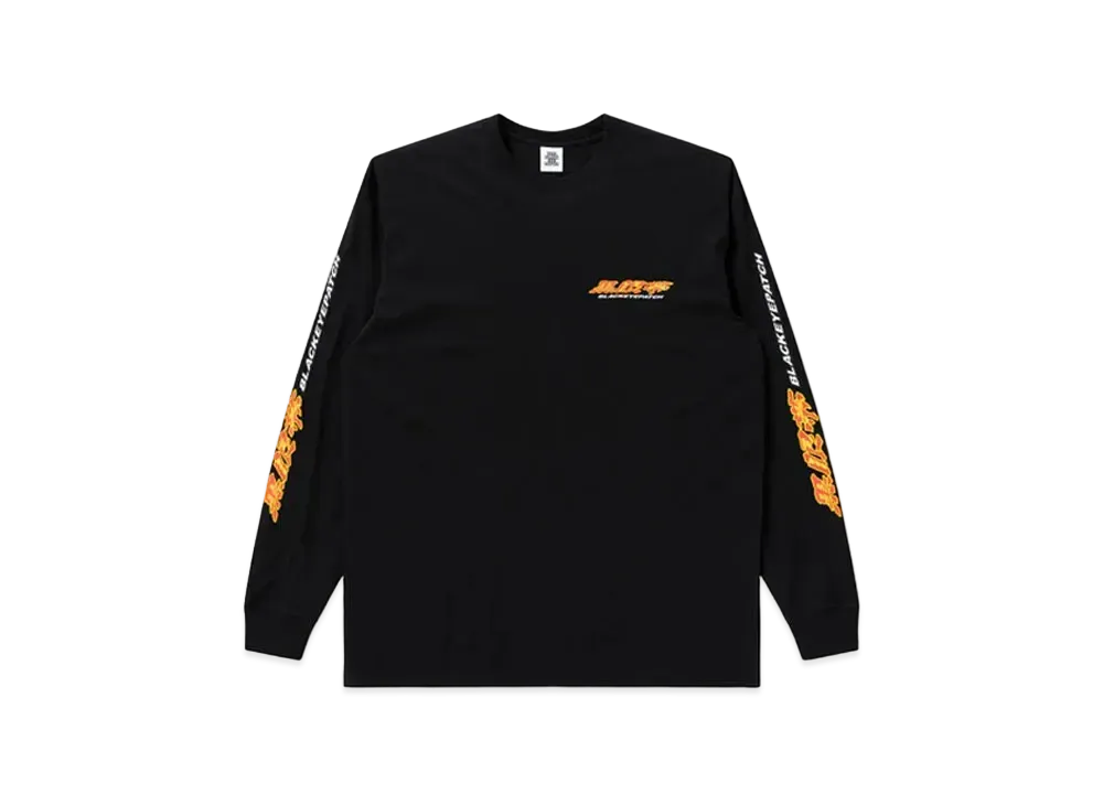 Black Eye Patch Kurogantai Logo L/S Tee "Black"