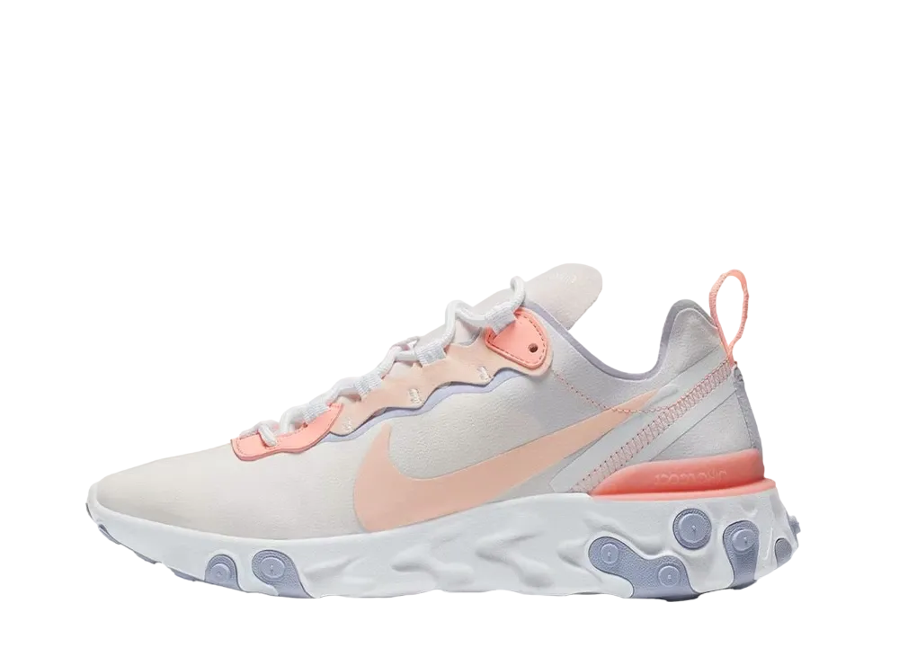 Nike Women's React Element 55 "Pale Pink/Washed Coral"